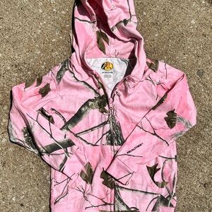 Bass Pro Kids Pink Realtree Camo Hoodie